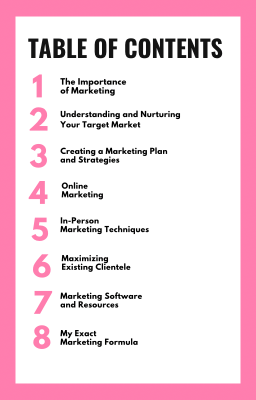 Marketing for Beauty Business eBook