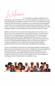 Funding Your Beauty Business eBook