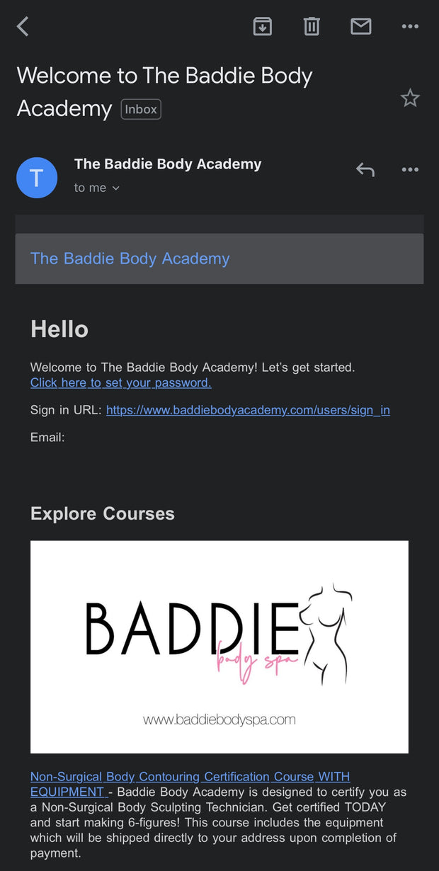 ONLINE Non-Surgical Body Contouring Certification Course