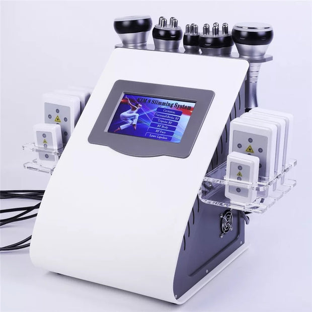 6 in 1 Laser Lipo Cavitation/ Radio-Frequency Machine